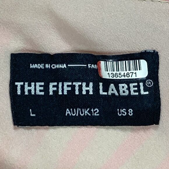 The Fifth Label Long Gone Printed Midi Skirt 8 Orange Tan Boho Coastal Elegant - Picture 14 of 15